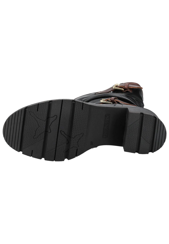 Pikolinos Stiefelette Leder Schwarz/Schwarz