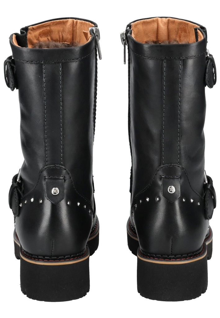 Pikolinos Stiefelette Leder Schwarz Warmfutter