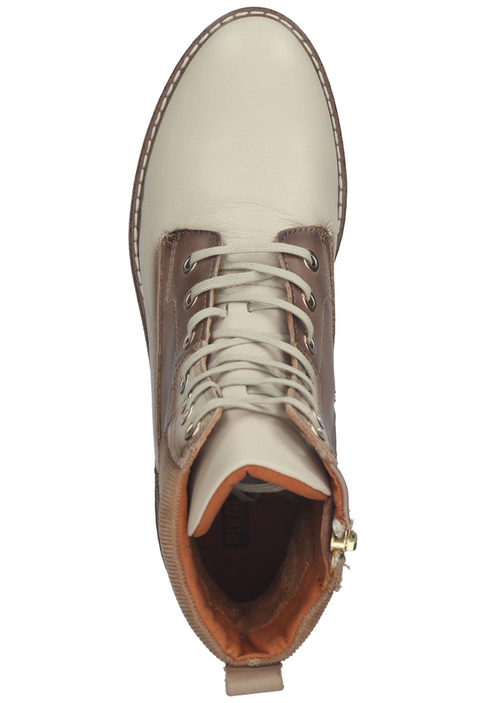 Pikolinos Stiefelette Leder/Textil Beige