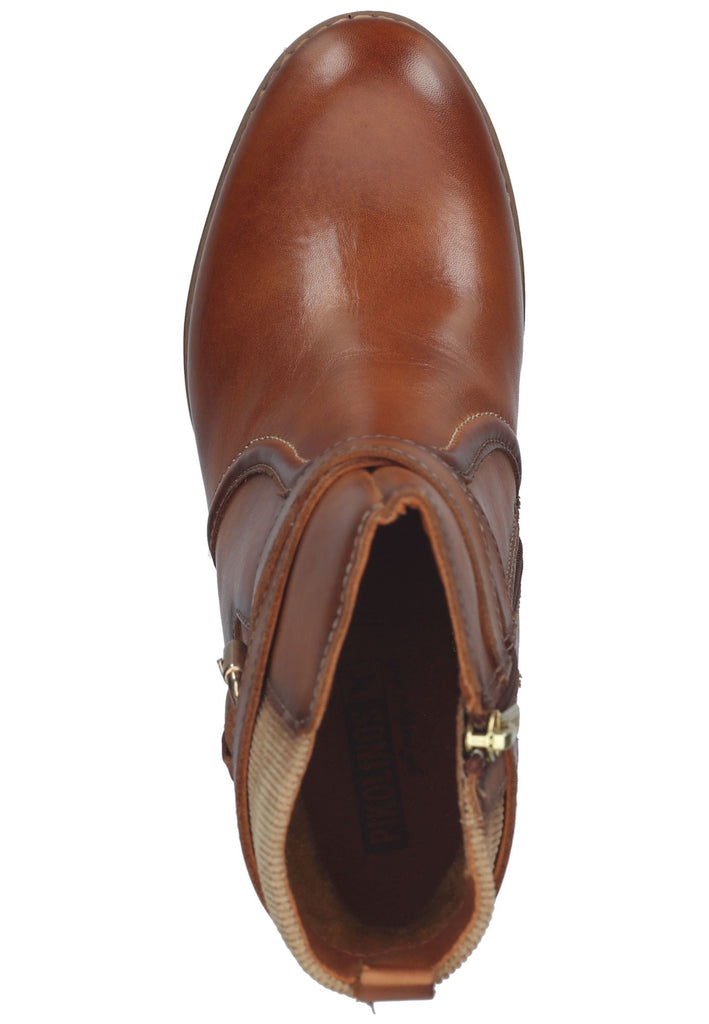 Pikolinos Stiefelette Leder/Textil Brandy