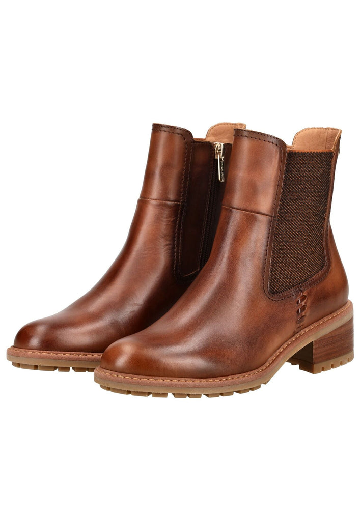 Pikolinos Stiefelette Leder/Textil Braun