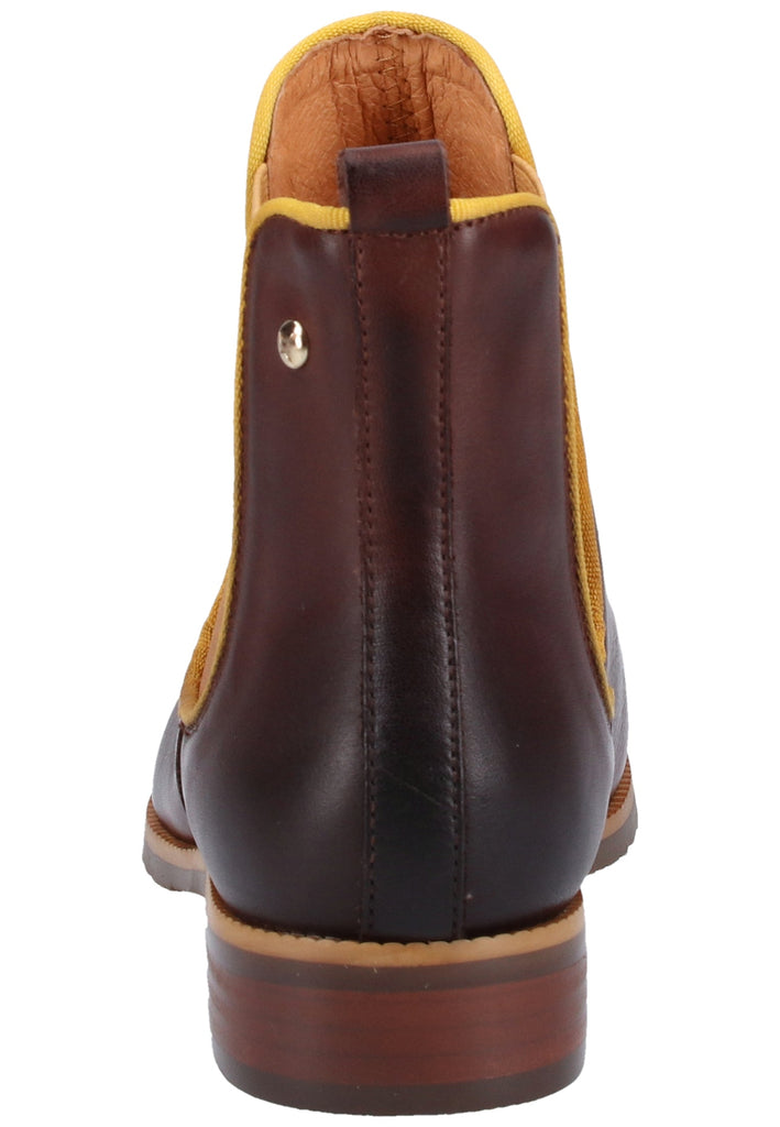 Pikolinos Stiefelette Leder/Textil Braun/Gelb