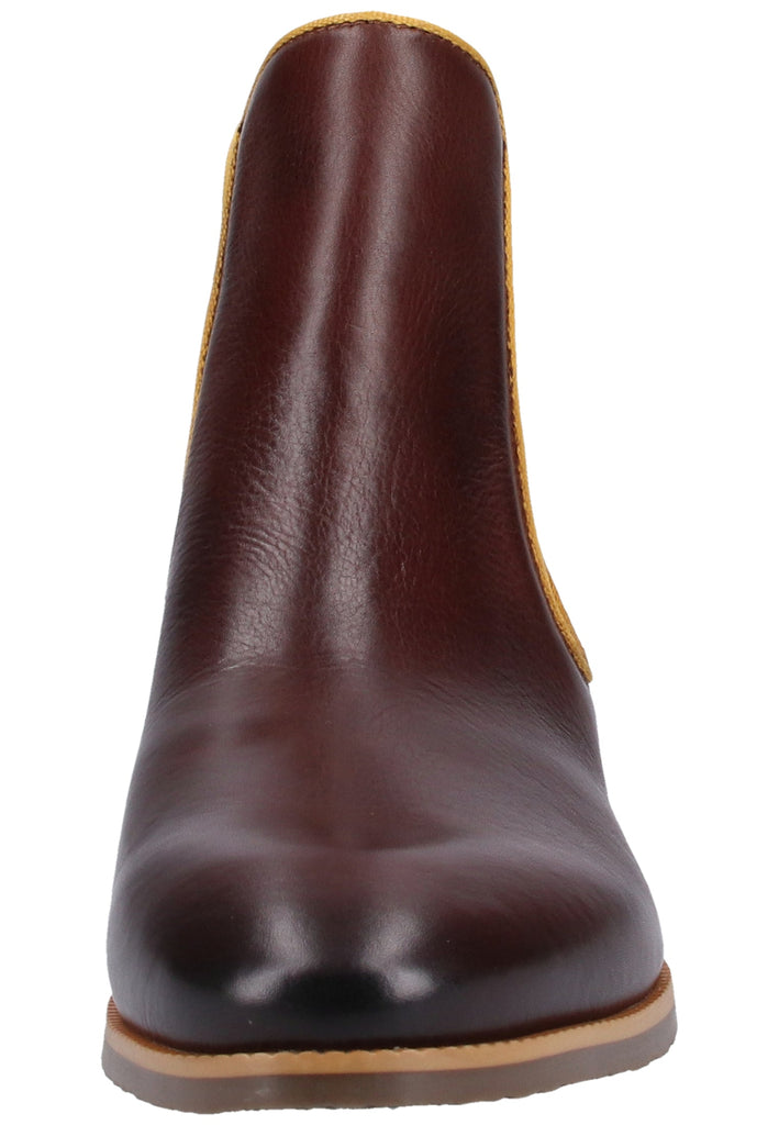 Pikolinos Stiefelette Leder/Textil Braun/Gelb