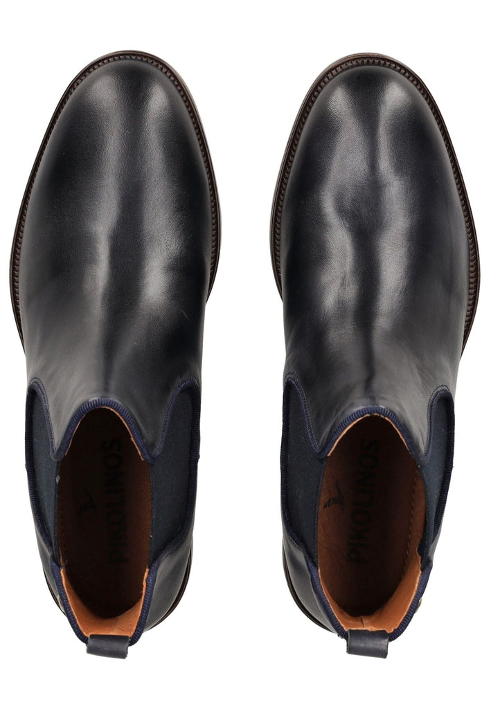 Pikolinos Stiefelette Leder/Textil Dunkelblau