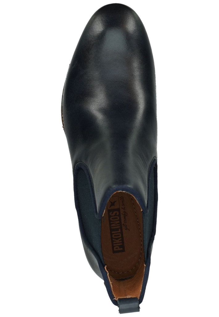 Pikolinos Stiefelette Leder/Textil Dunkelblau