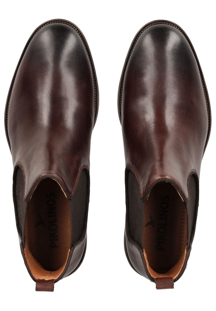 Pikolinos Stiefelette Leder/Textil Dunkelbraun