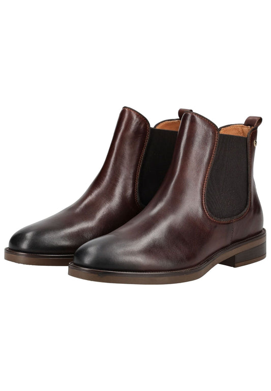 Pikolinos Stiefelette Leder/Textil Dunkelbraun