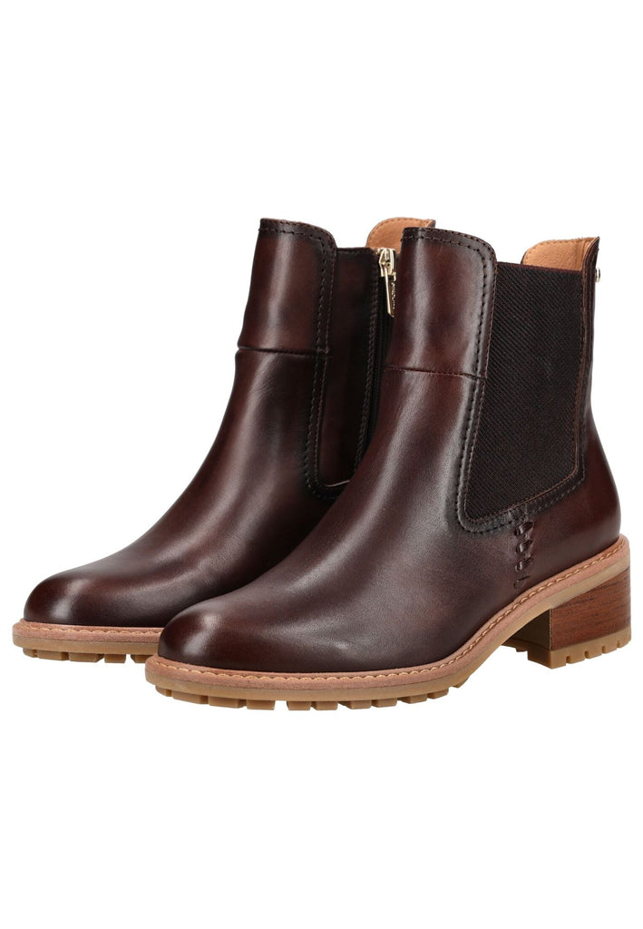 Pikolinos Stiefelette Leder/Textil Dunkelbraun