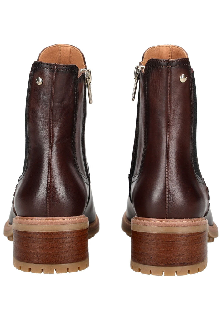 Pikolinos Stiefelette Leder/Textil Dunkelbraun