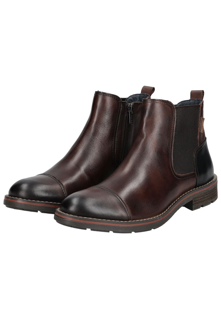 Pikolinos Stiefelette Leder/Textil Dunkelbraun