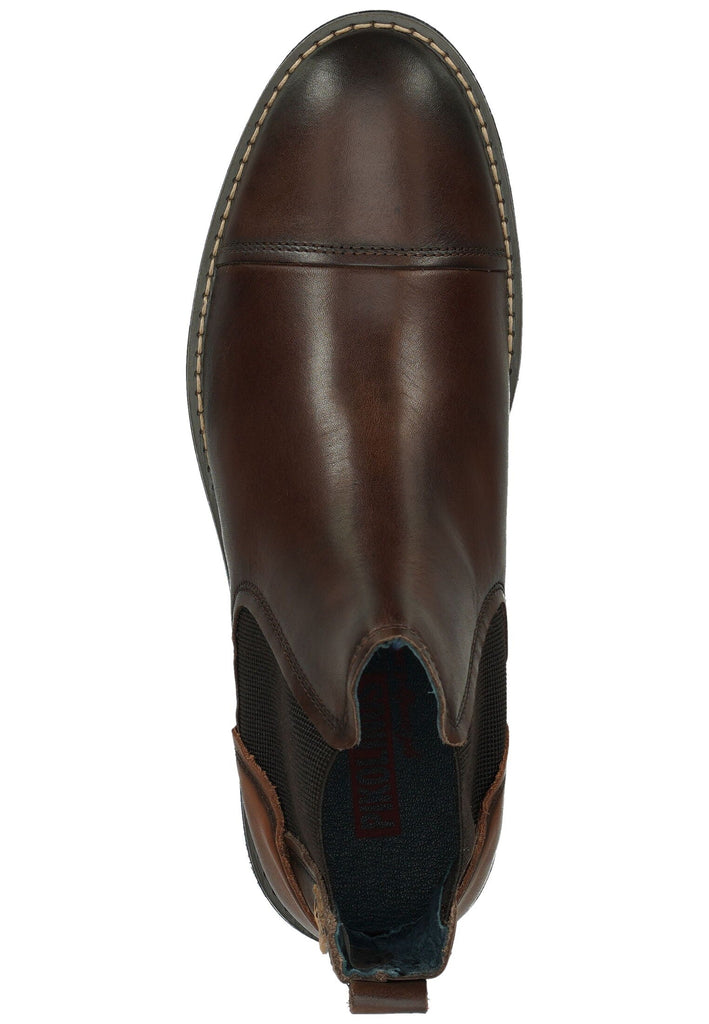 Pikolinos Stiefelette Leder/Textil Dunkelbraun