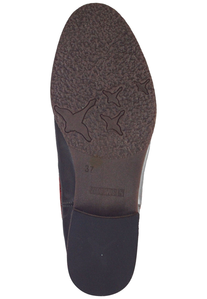 Pikolinos Stiefelette Leder/Textil Dunkelbraun