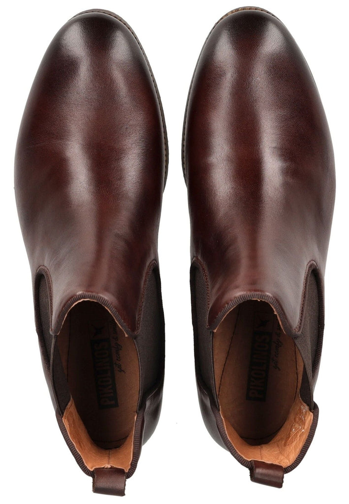 Pikolinos Stiefelette Leder/Textil Mittelbraun