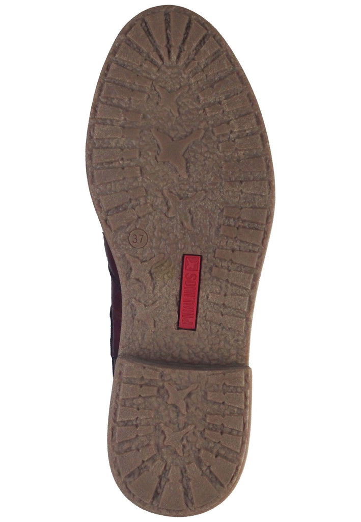 Pikolinos Stiefelette Leder/Textil Rot