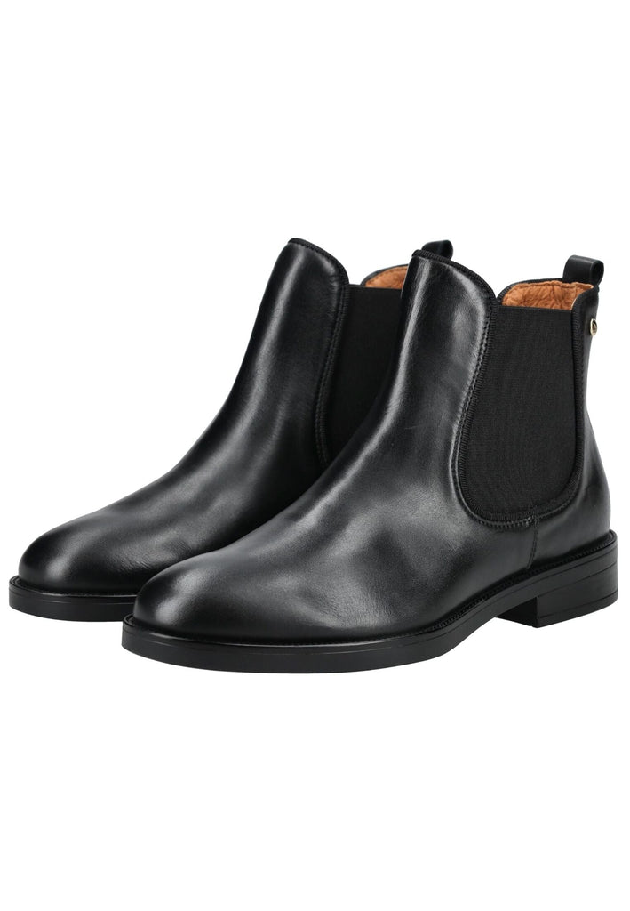 Pikolinos Stiefelette Leder/Textil Schwarz