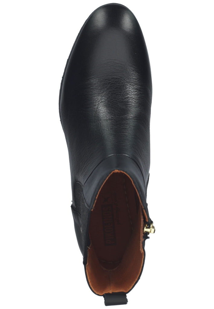 Pikolinos Stiefelette Leder/Textil Schwarz