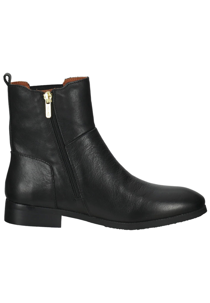 Pikolinos Stiefelette Leder/Textil Schwarz