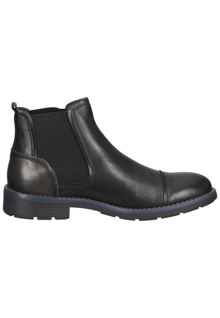 Pikolinos Stiefelette Leder/Textil Schwarz
