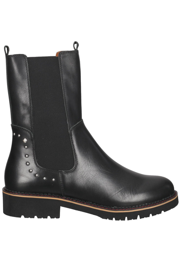 Pikolinos Stiefelette Leder/Textil Schwarz