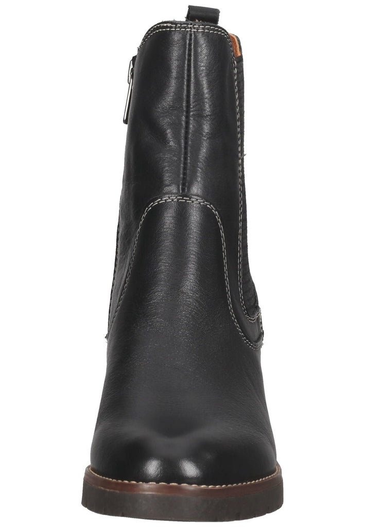 Pikolinos Stiefelette Leder/Textil Schwarz