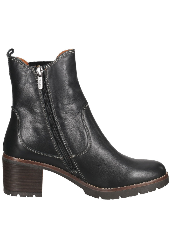 Pikolinos Stiefelette Leder/Textil Schwarz