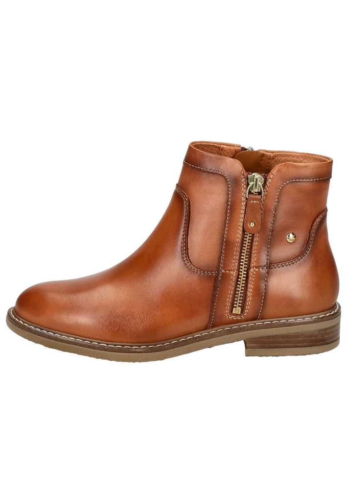 Stiefeletten Pikolinos Stiefelette Leder Brandy