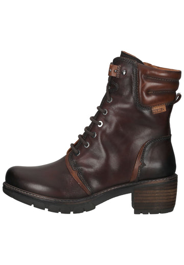 Stiefeletten Pikolinos Stiefelette Leder Dunkelbraun