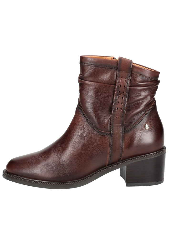 Stiefeletten Pikolinos Stiefelette Leder Mittelbraun