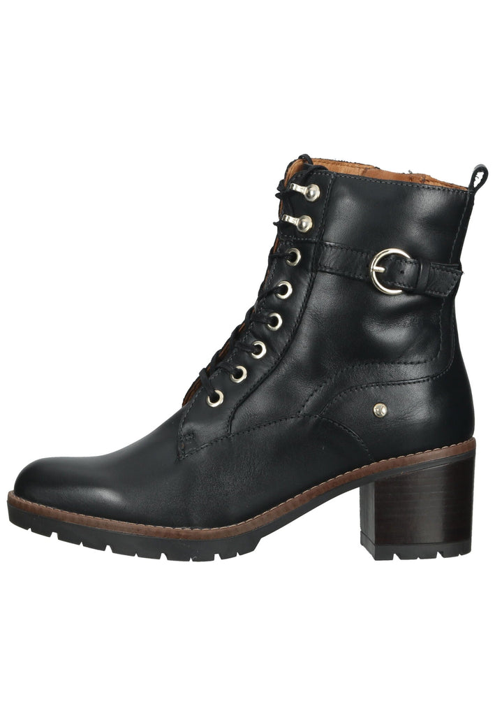 Stiefeletten Pikolinos Stiefelette Leder Schwarz