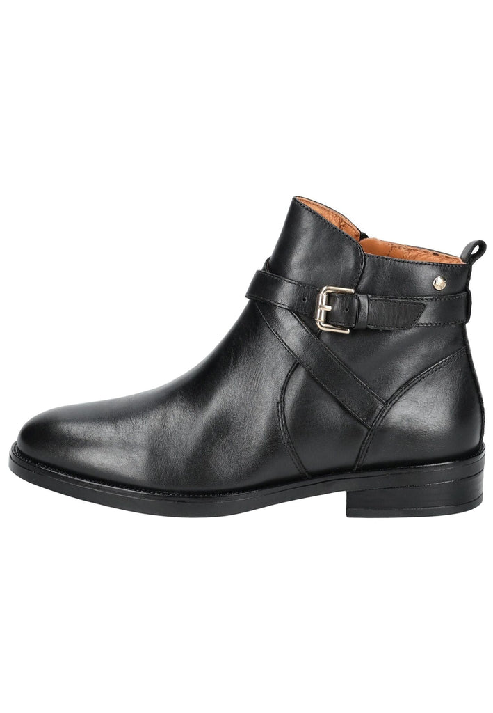 Stiefeletten Pikolinos Stiefelette Leder Schwarz