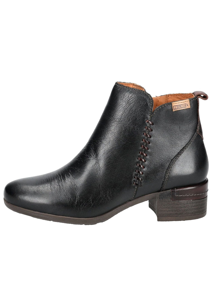 Stiefeletten Pikolinos Stiefelette Leder Schwarz