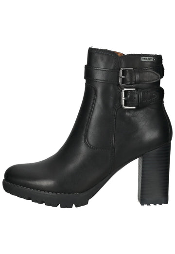 Stiefeletten Pikolinos Stiefelette Leder Schwarz