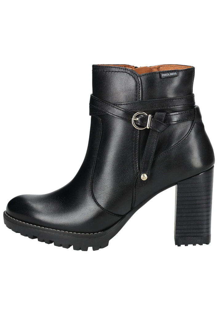 Stiefeletten Pikolinos Stiefelette Leder Schwarz/Schwarz