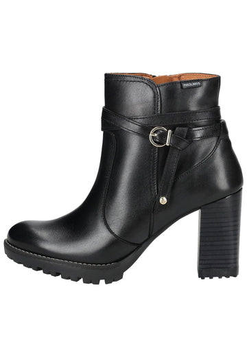 Stiefeletten Pikolinos Stiefelette Leder Schwarz/Schwarz