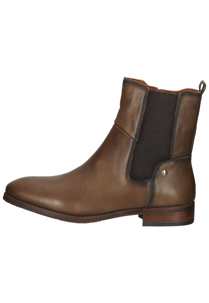 Stiefeletten Pikolinos Stiefelette Leder/Textil Olive