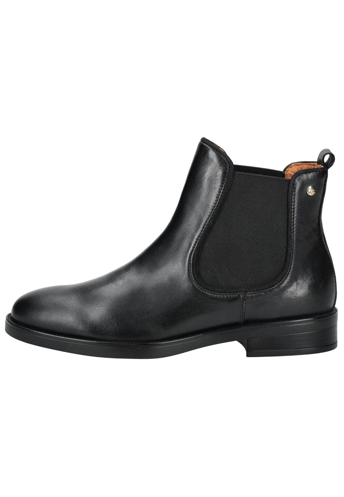 Stiefeletten Pikolinos Stiefelette Leder/Textil Schwarz