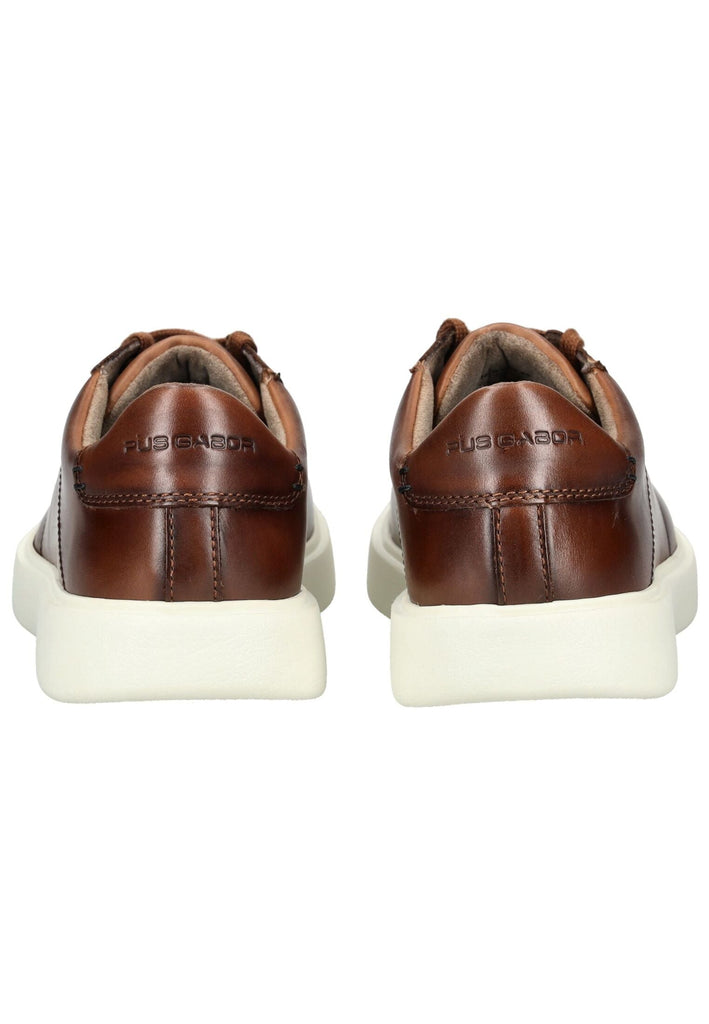 Pius Gabor Sneaker Glattleder Cognac