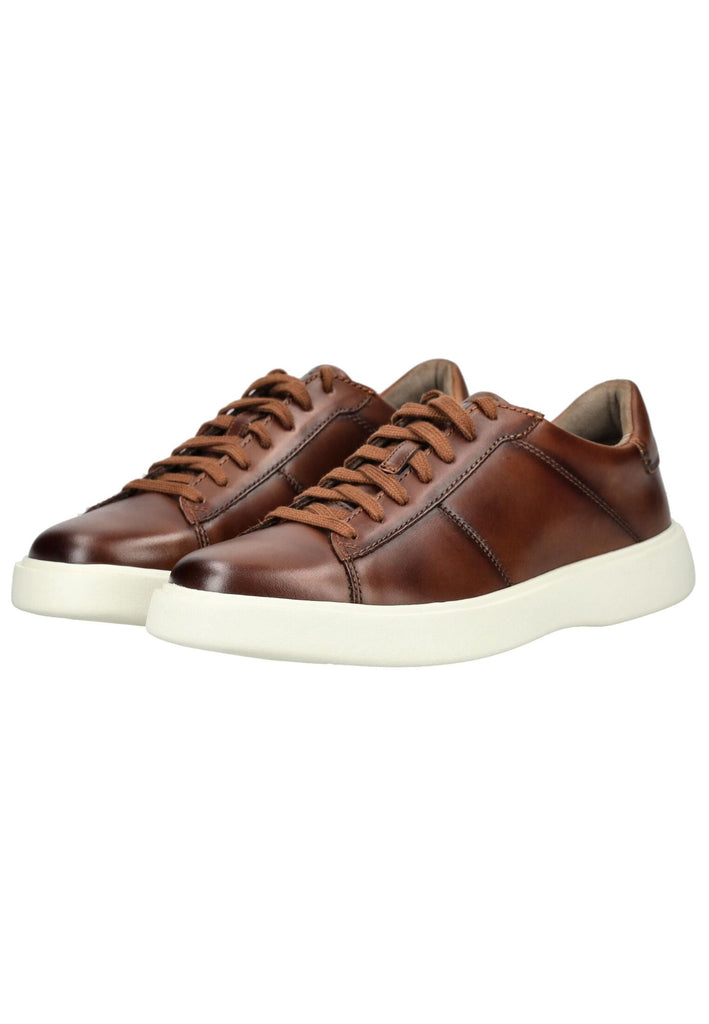 Pius Gabor Sneaker Glattleder Cognac