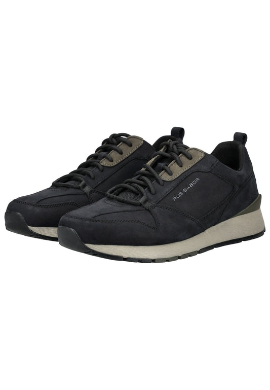 Pius Gabor Sneaker Leder Schwarz