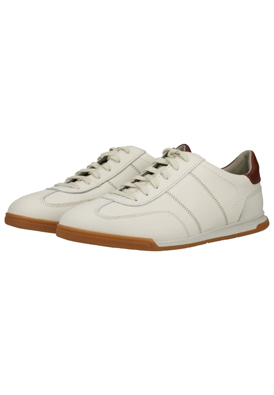 Pius Gabor Sneaker Nappaleder Weiß/Braun