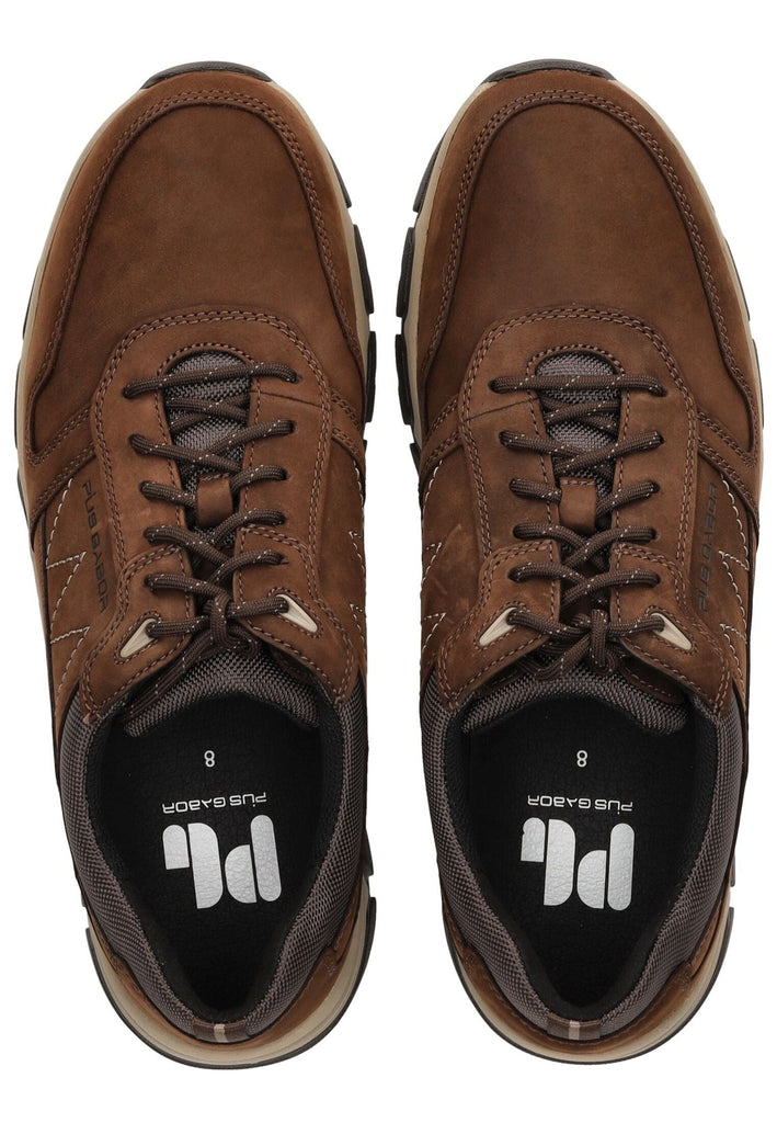 Pius Gabor Sneaker Nubukleder/Textil Espresso