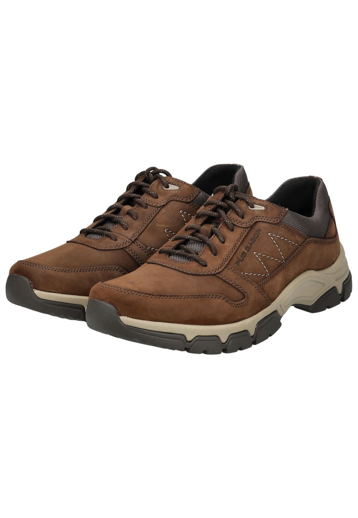 Pius Gabor Sneaker Nubukleder/Textil Espresso