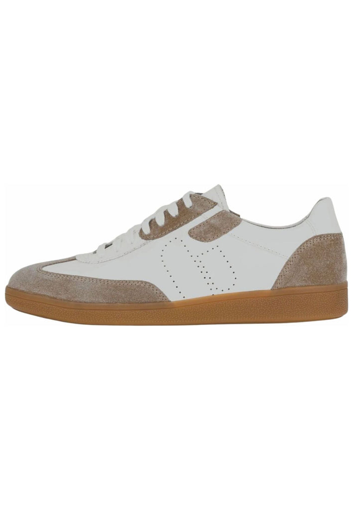 Sneaker Pius Gabor Sneaker Leder Beige/Weiß