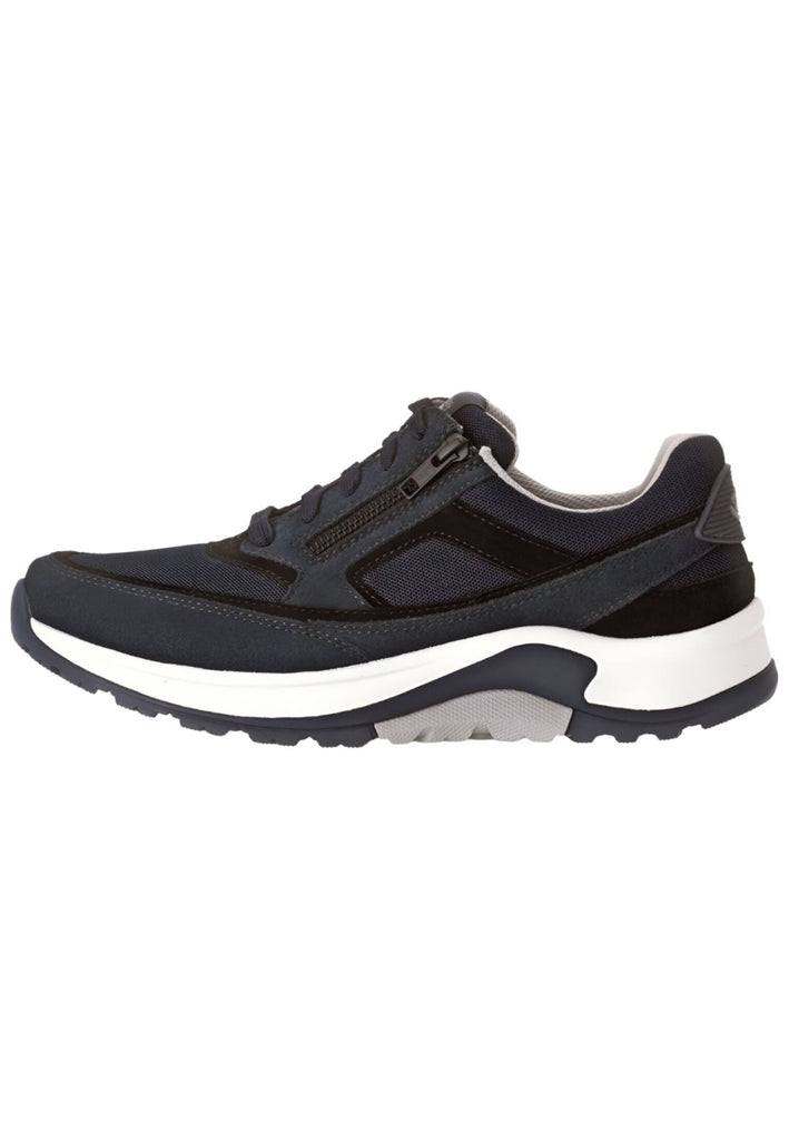 Sneaker Pius Gabor Sneaker Leder/Textil Blau/Schwarz