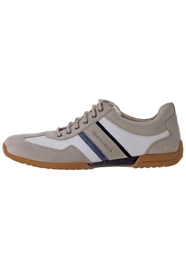 Sneaker Pius Gabor Sneaker Leder/Textil Hellgrau