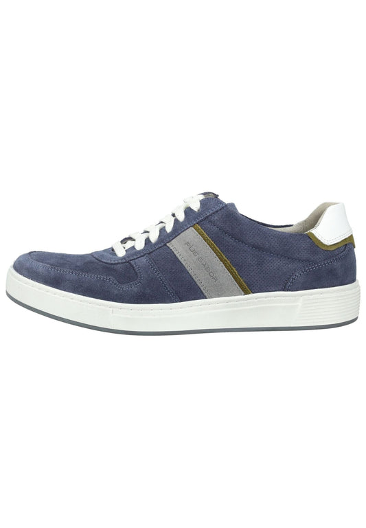 Pius Gabor Sneaker Veloursleder Dunkelblau/Grau