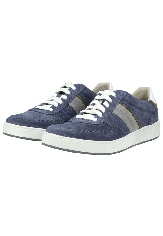 Pius Gabor Sneaker Veloursleder Dunkelblau/Grau