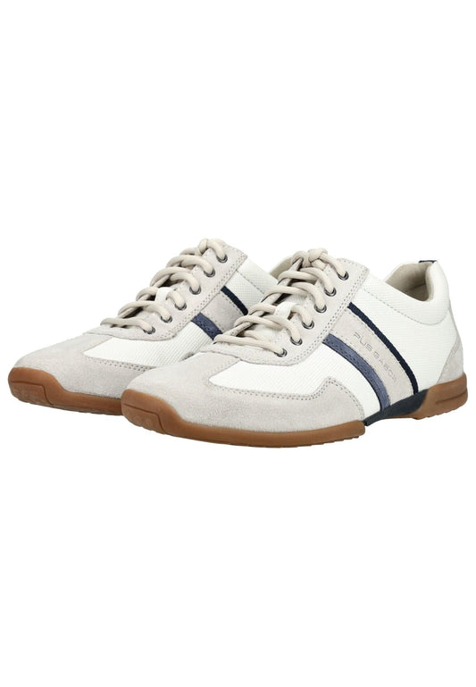 Pius Gabor Sneaker Veloursleder/Mesh Weiß/Blau