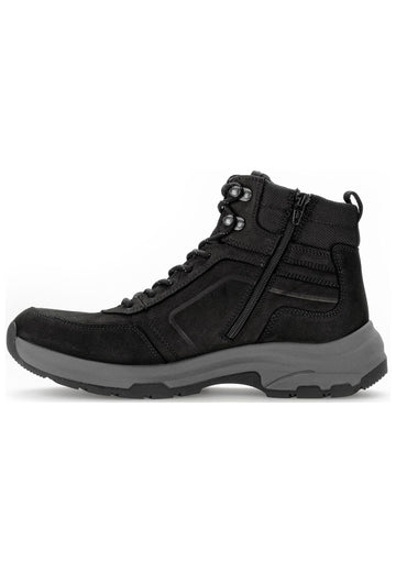 Sport- und Wanderschuhe Pius Gabor Wanderschuhe Nubukleder Schwarz