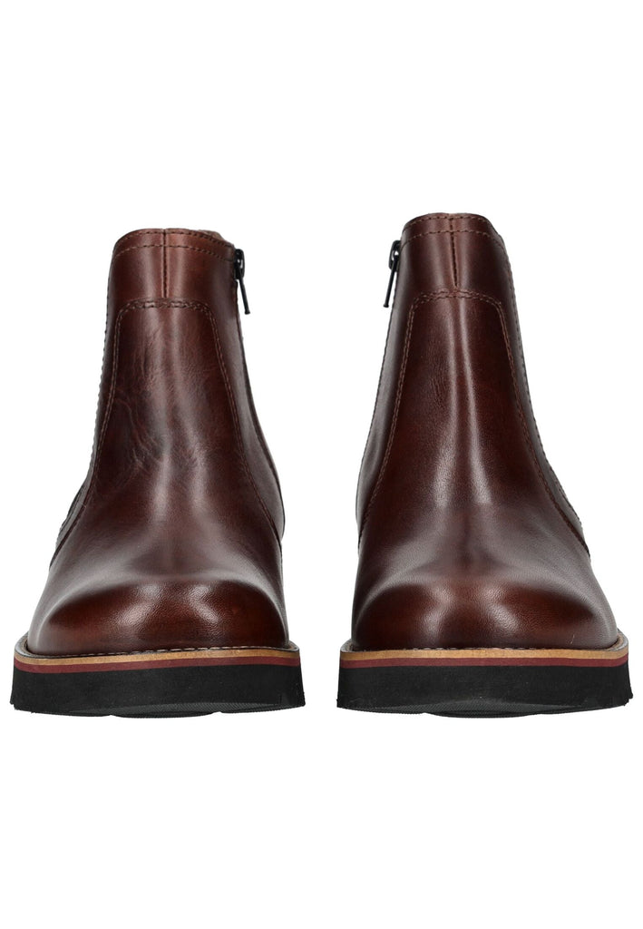 Pius Gabor Stiefelette Glattleder Mahagony